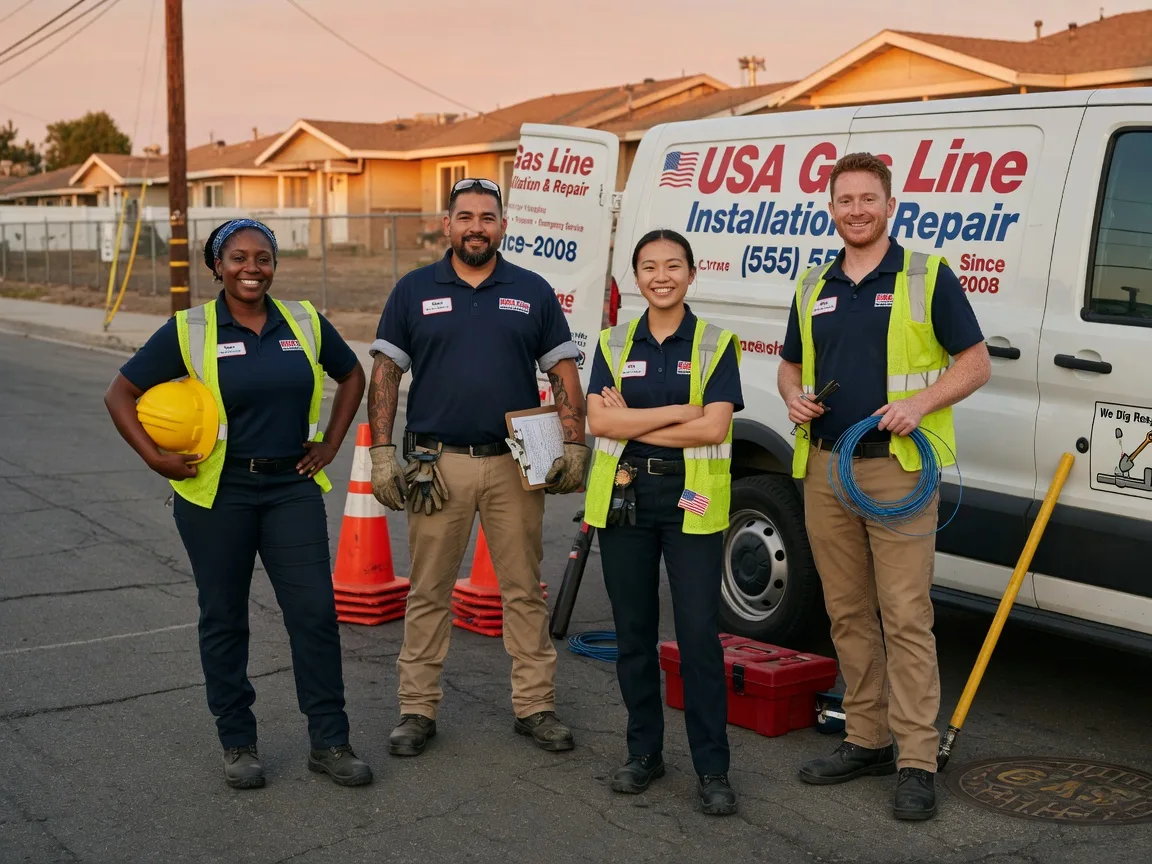 Gas Line Installation company in New Roads, LA